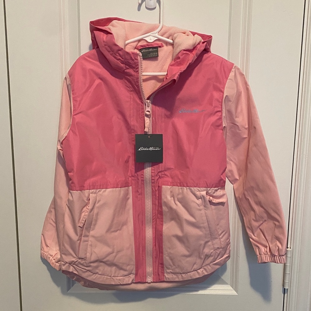 Eddie Bauer Kids Pink Hooded Jacket